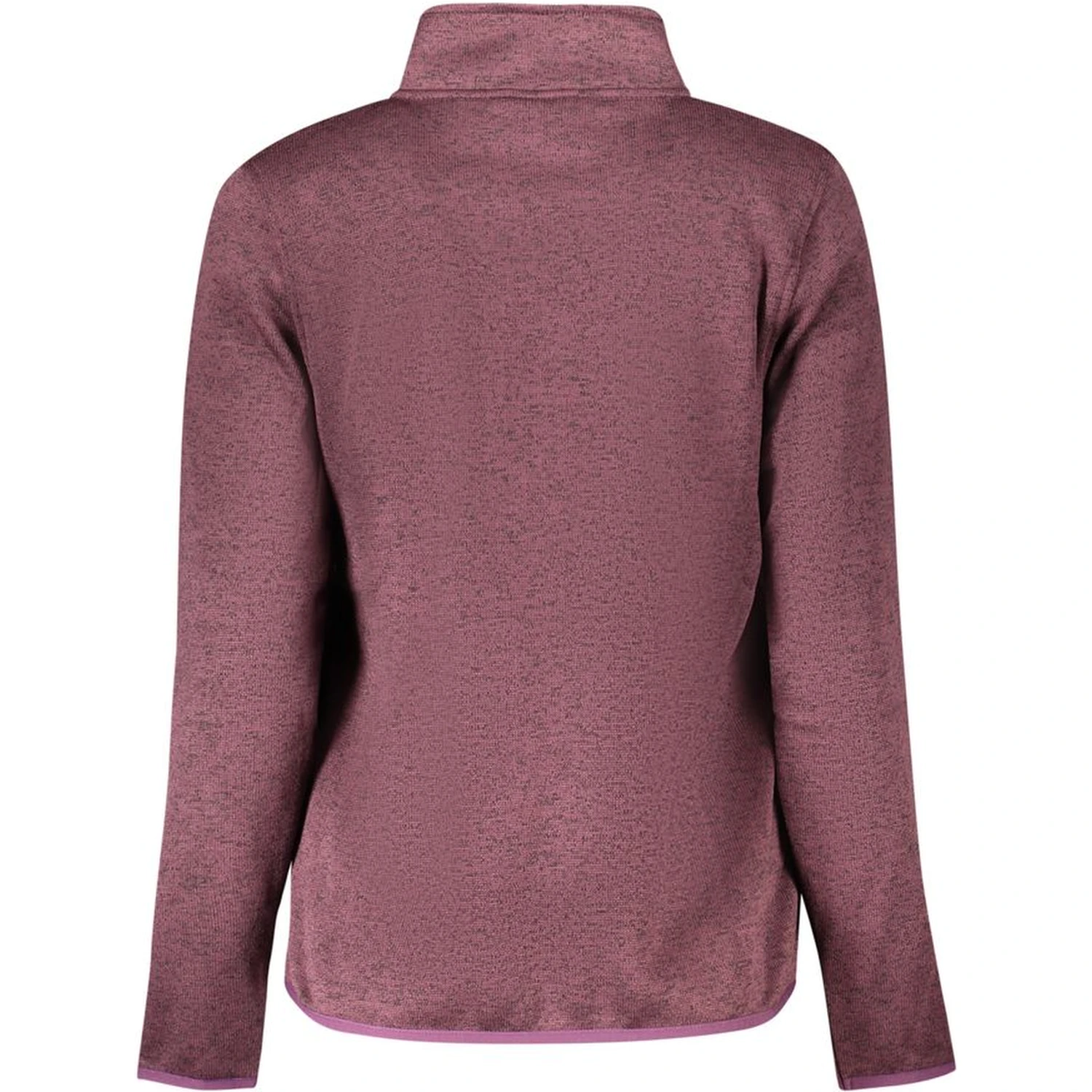 "Viola Polyester Woman Sweatshirt with External Zip Pockets"