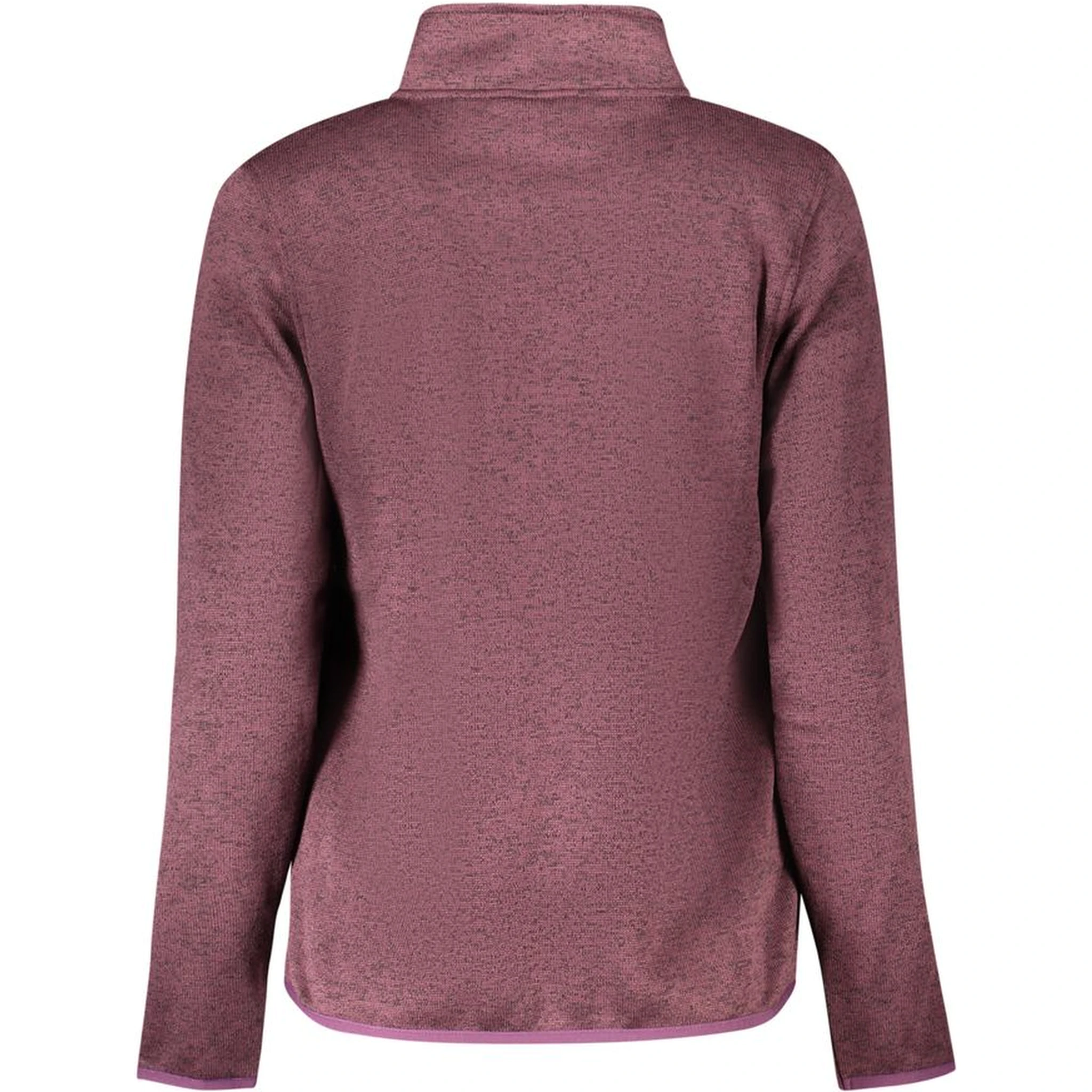"Viola Polyester Woman Sweatshirt with External Zip Pockets"