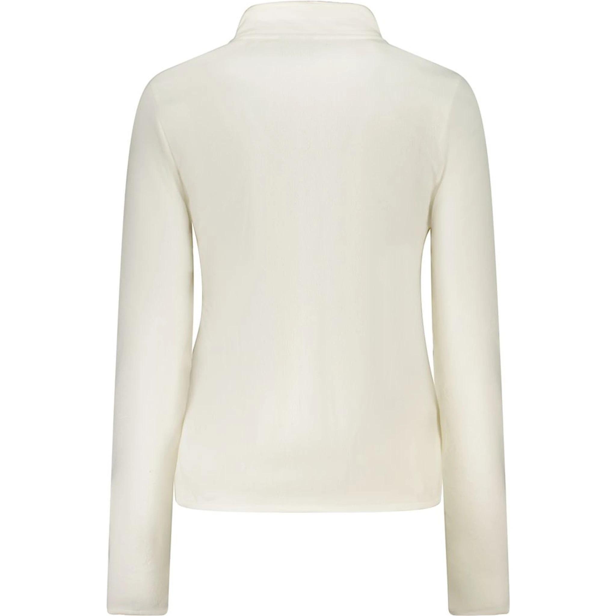 White Polyester Women Sweater
