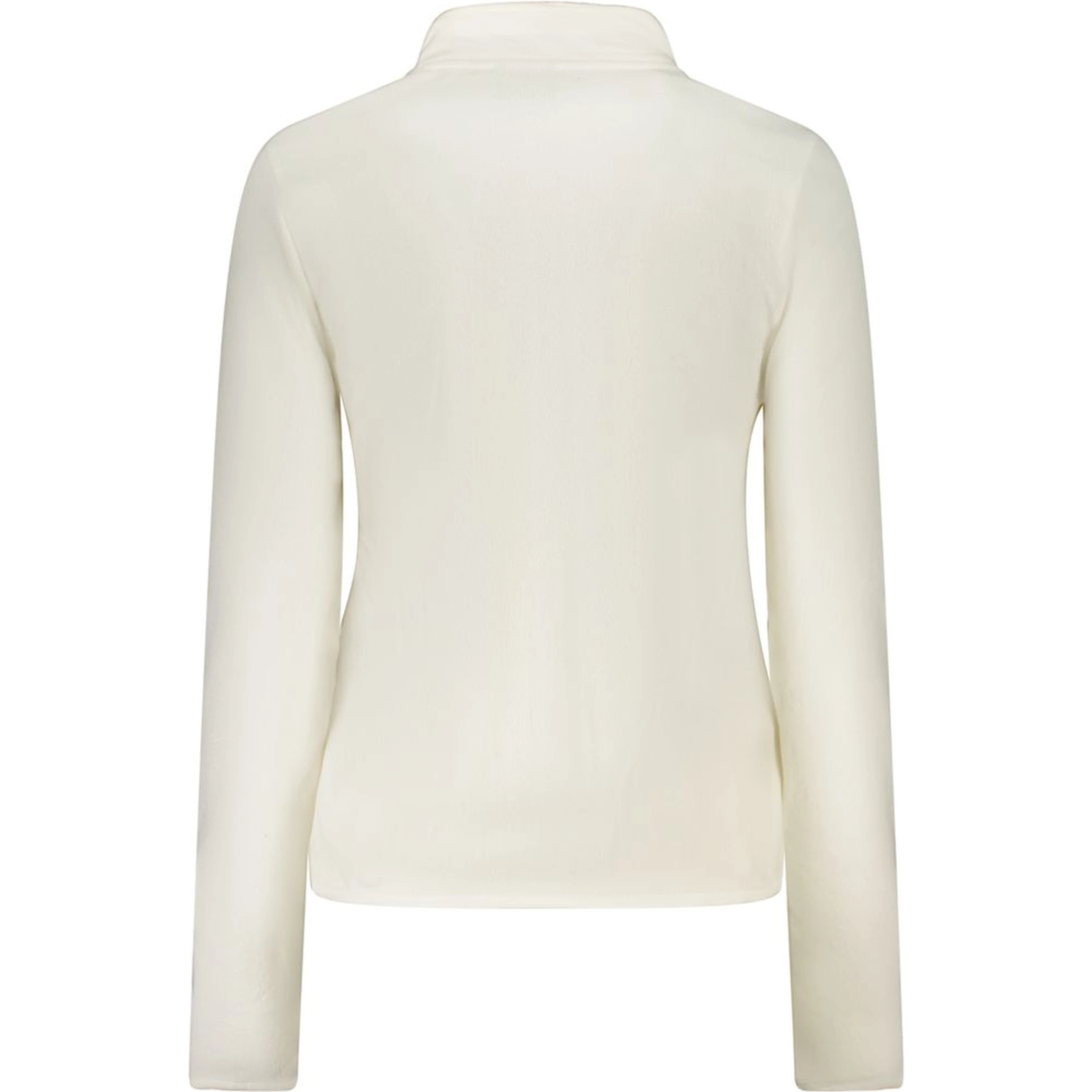 White Polyester Women Sweater