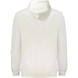 White Cotton Men Sweater