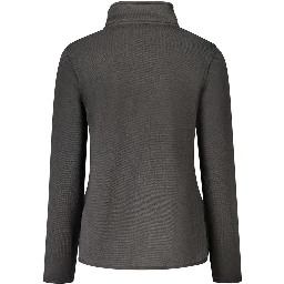 Black Polyester Women Sweater