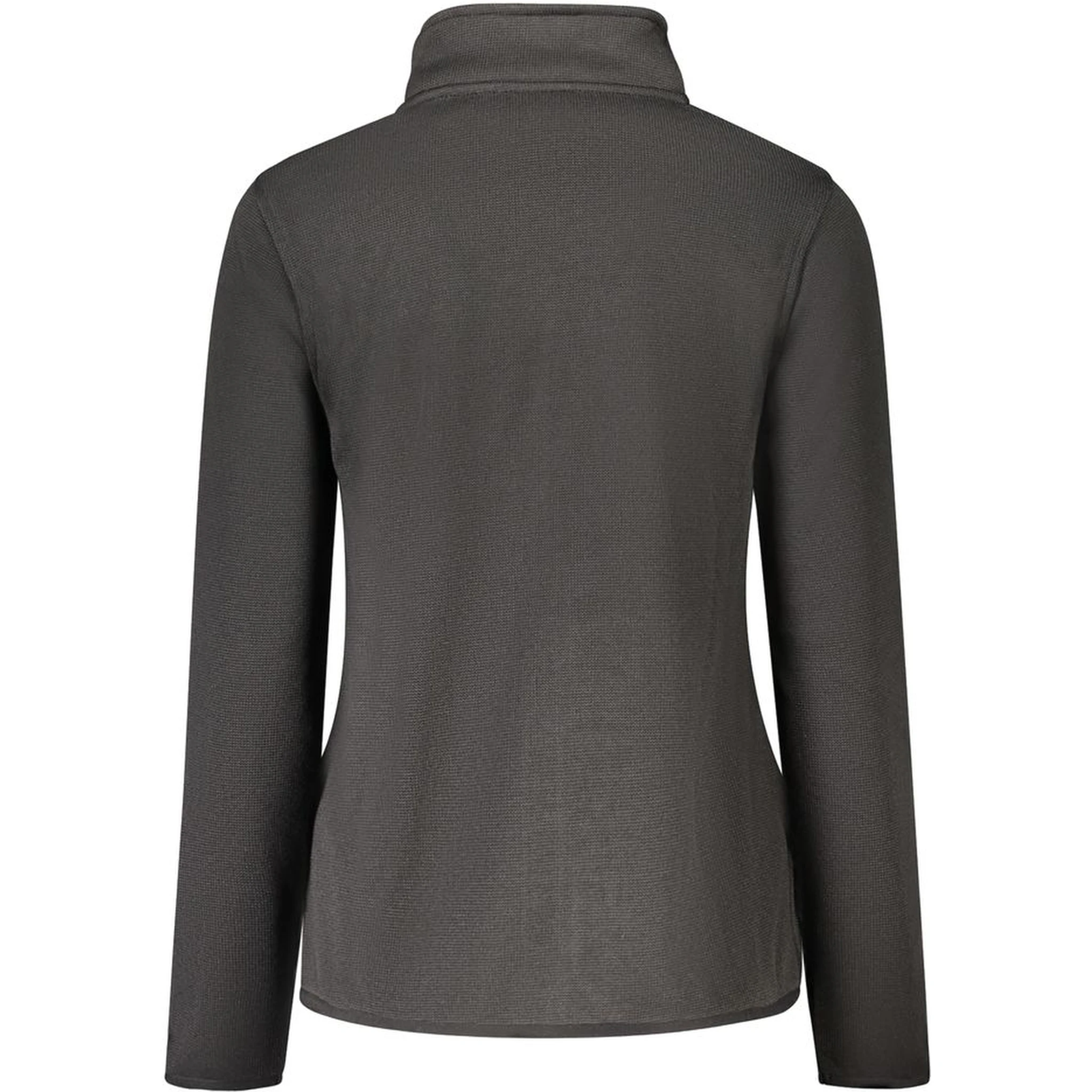 Black Polyester Women Sweater