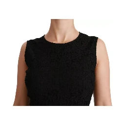 Black Lace Gown Bodycon Sheath STAFF Dress