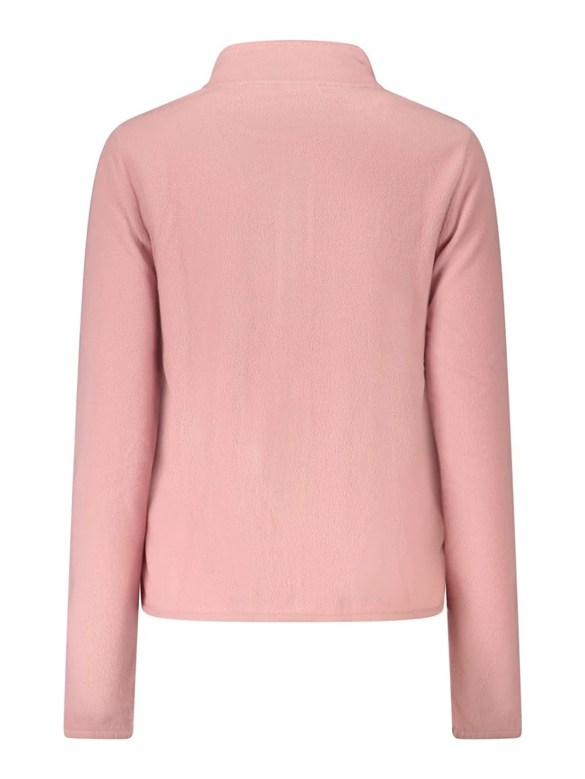 Pink Polyester Women Sweater