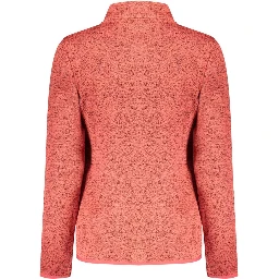 Pink Polyester Women Sweater