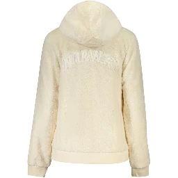 White Polyester Women Jacket