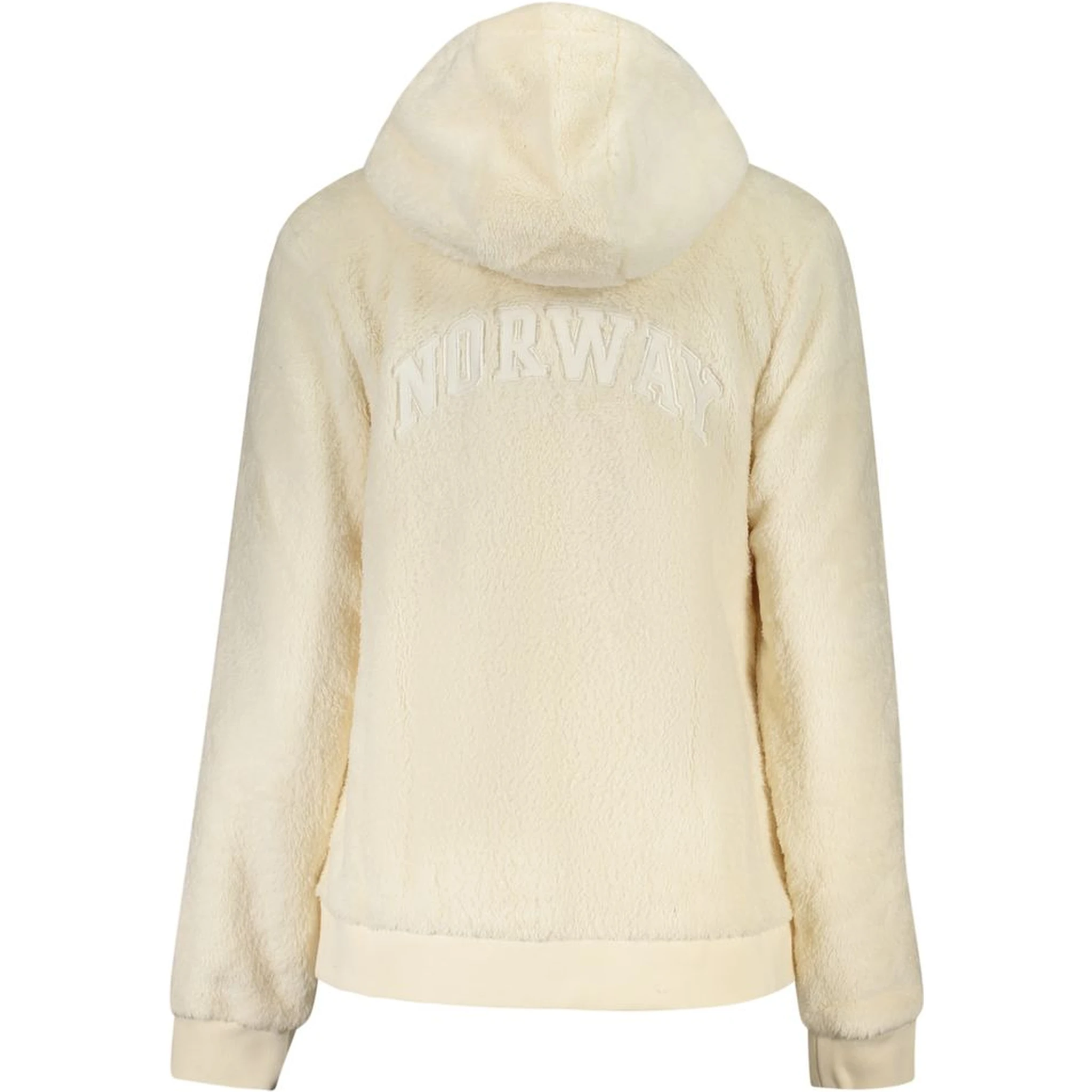 White Polyester Women Jacket