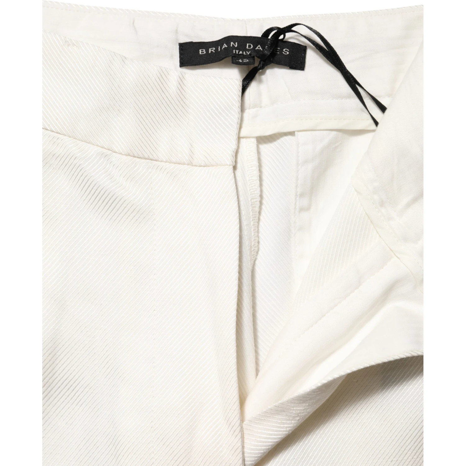 White Viscose Linen Wide Leg Palazzo Womens Pants
