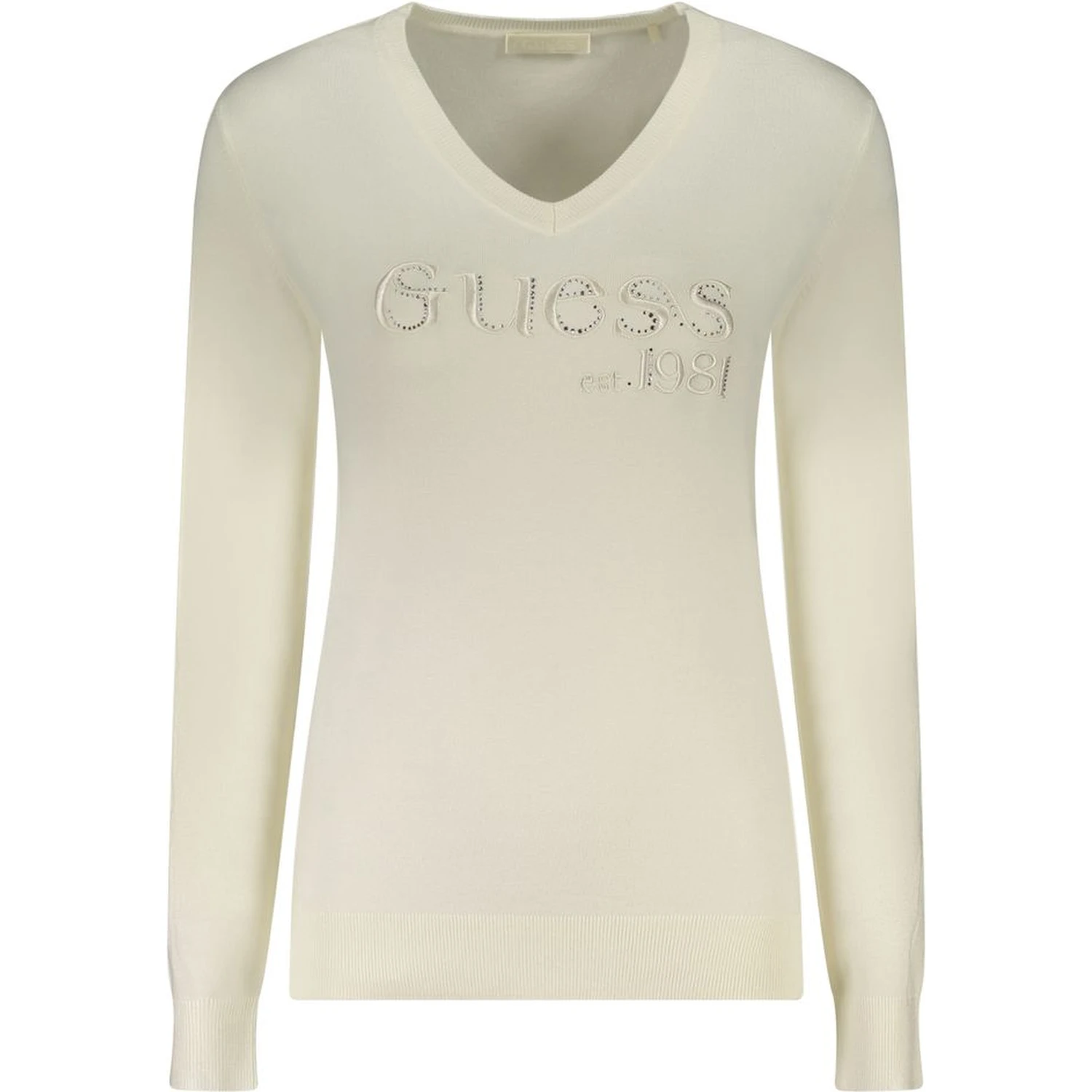 White Viscose Women Sweater