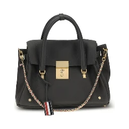 Gray Calf Leather Bos Taurus Handbag