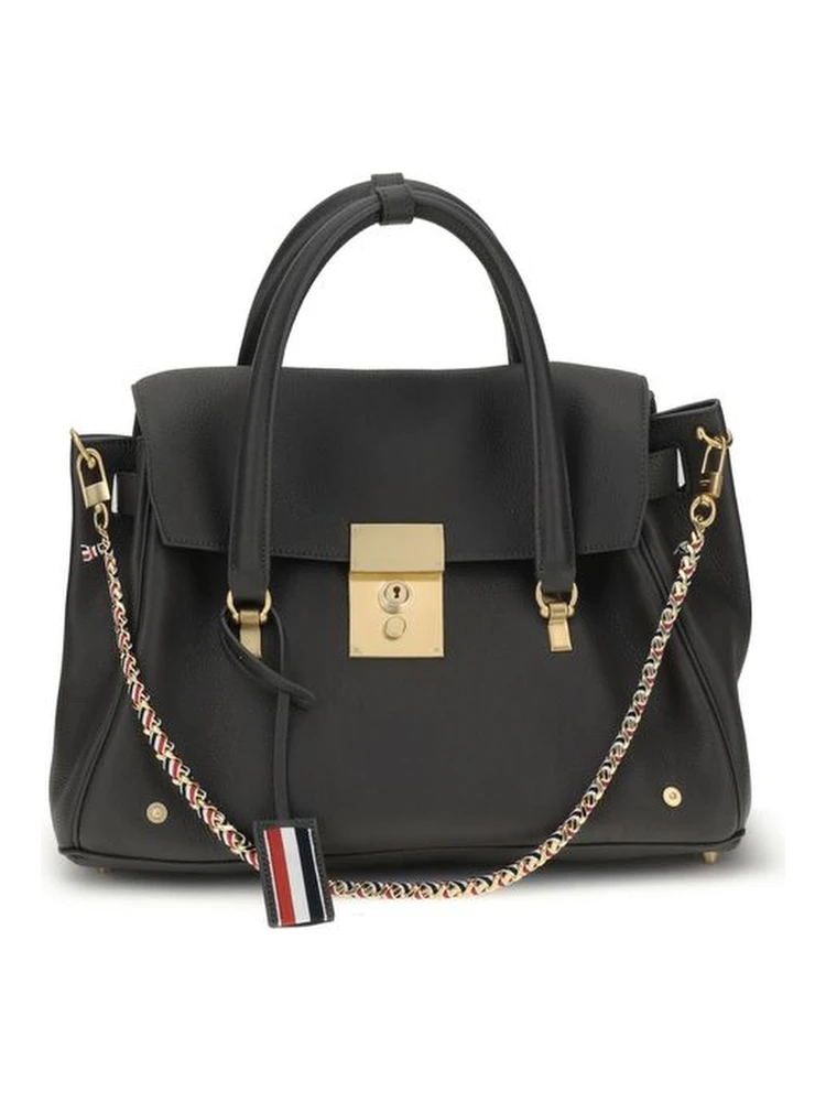 Gray Calf Leather Bos Taurus Handbag