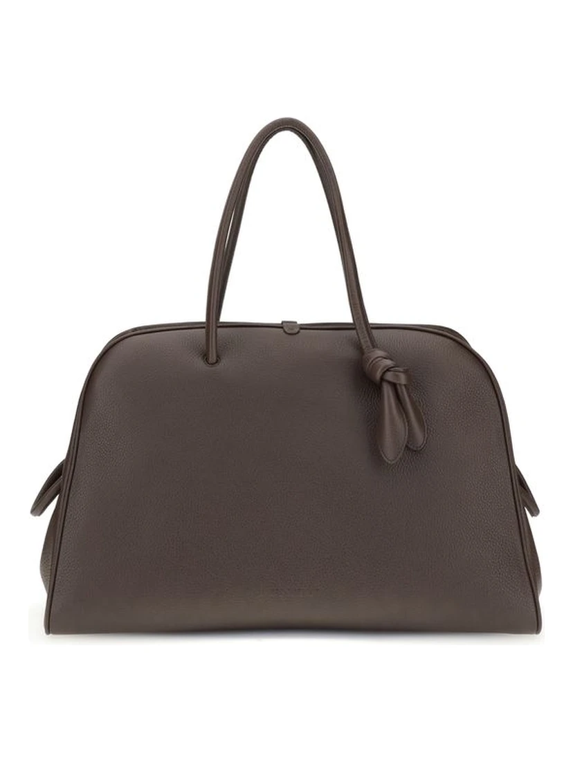Brown Calf Leather Bos Taurus Handbag
