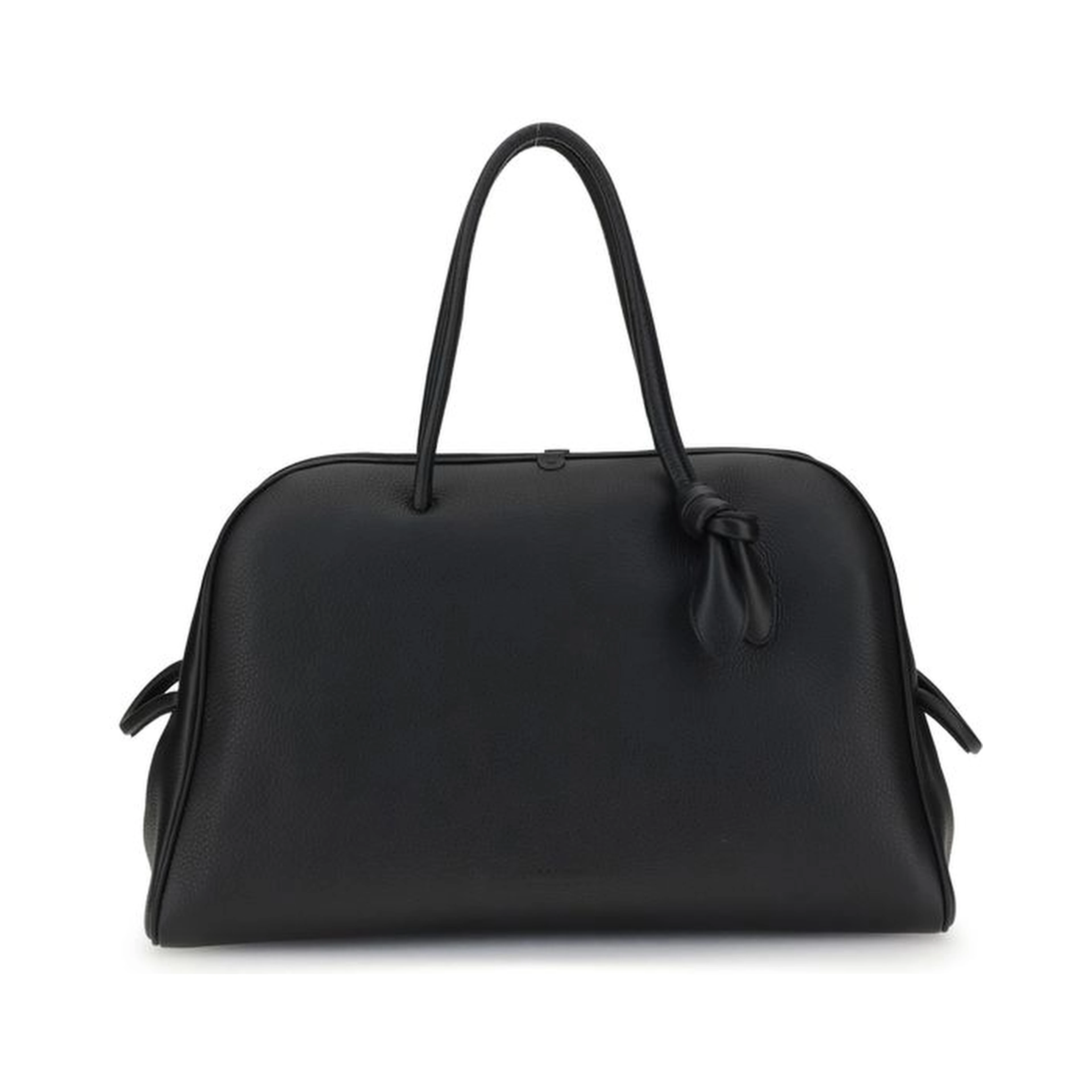 Black Calf Leather Bos Taurus Handbag