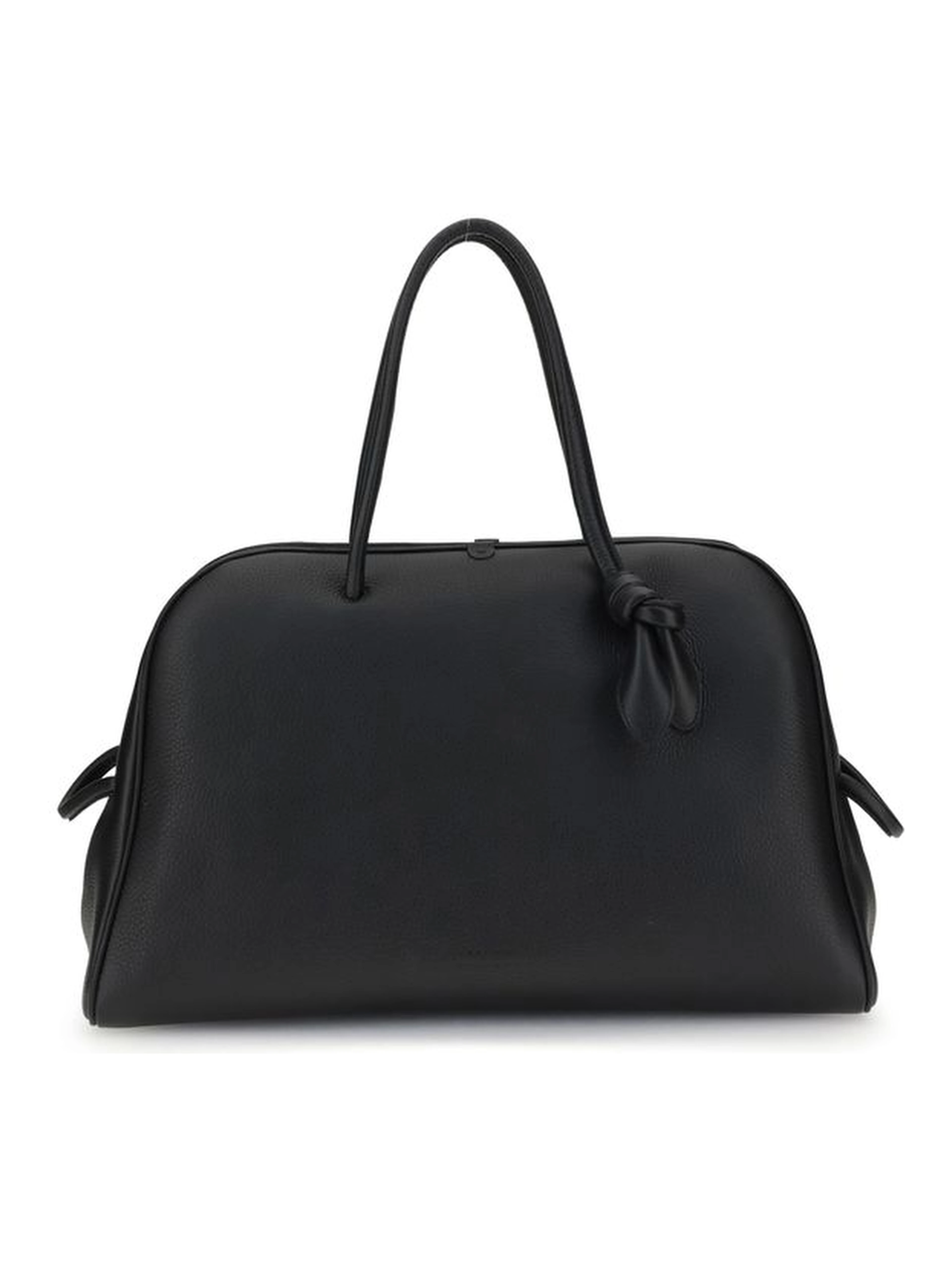 Black Calf Leather Bos Taurus Handbag