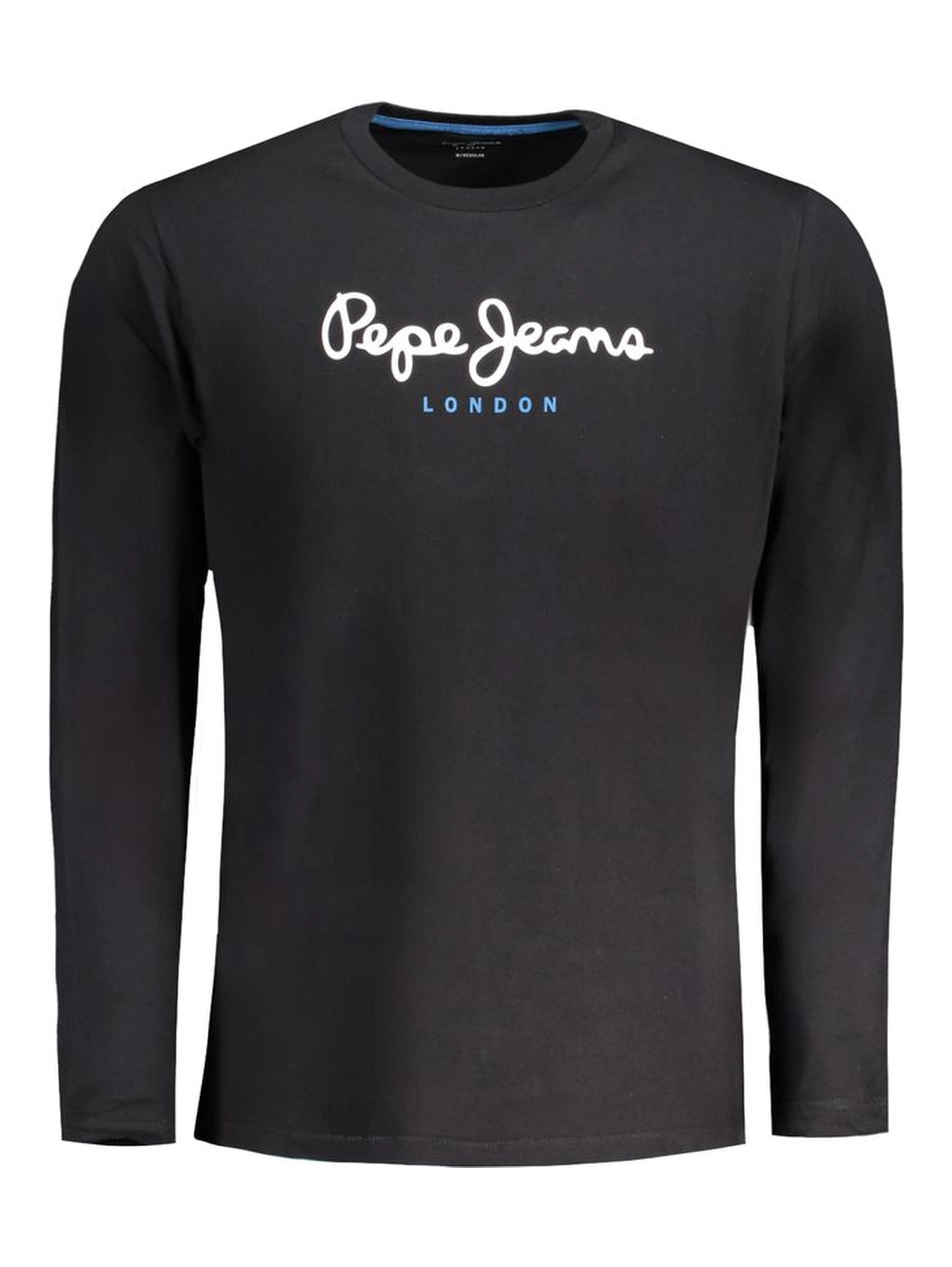 Black Cotton Men's T-Shirt