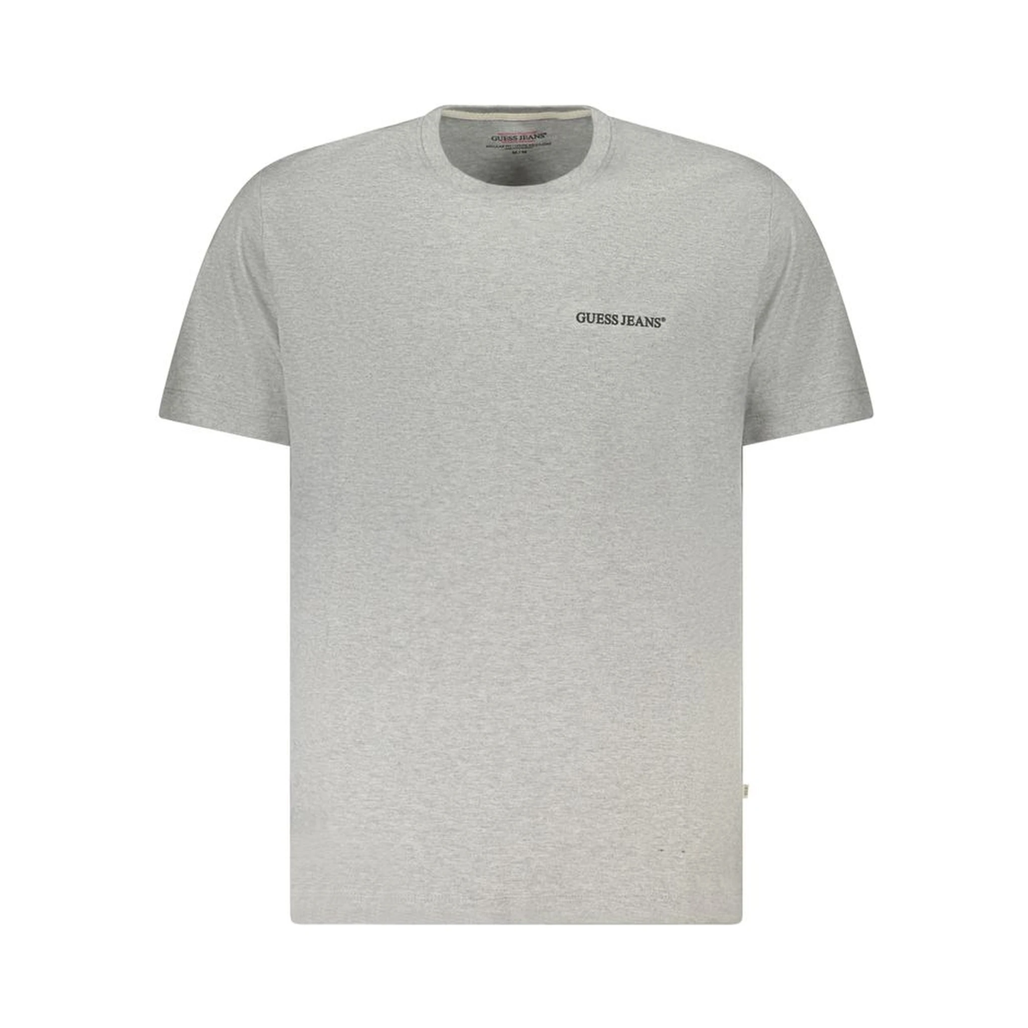Gray Cotton Men T-Shirt