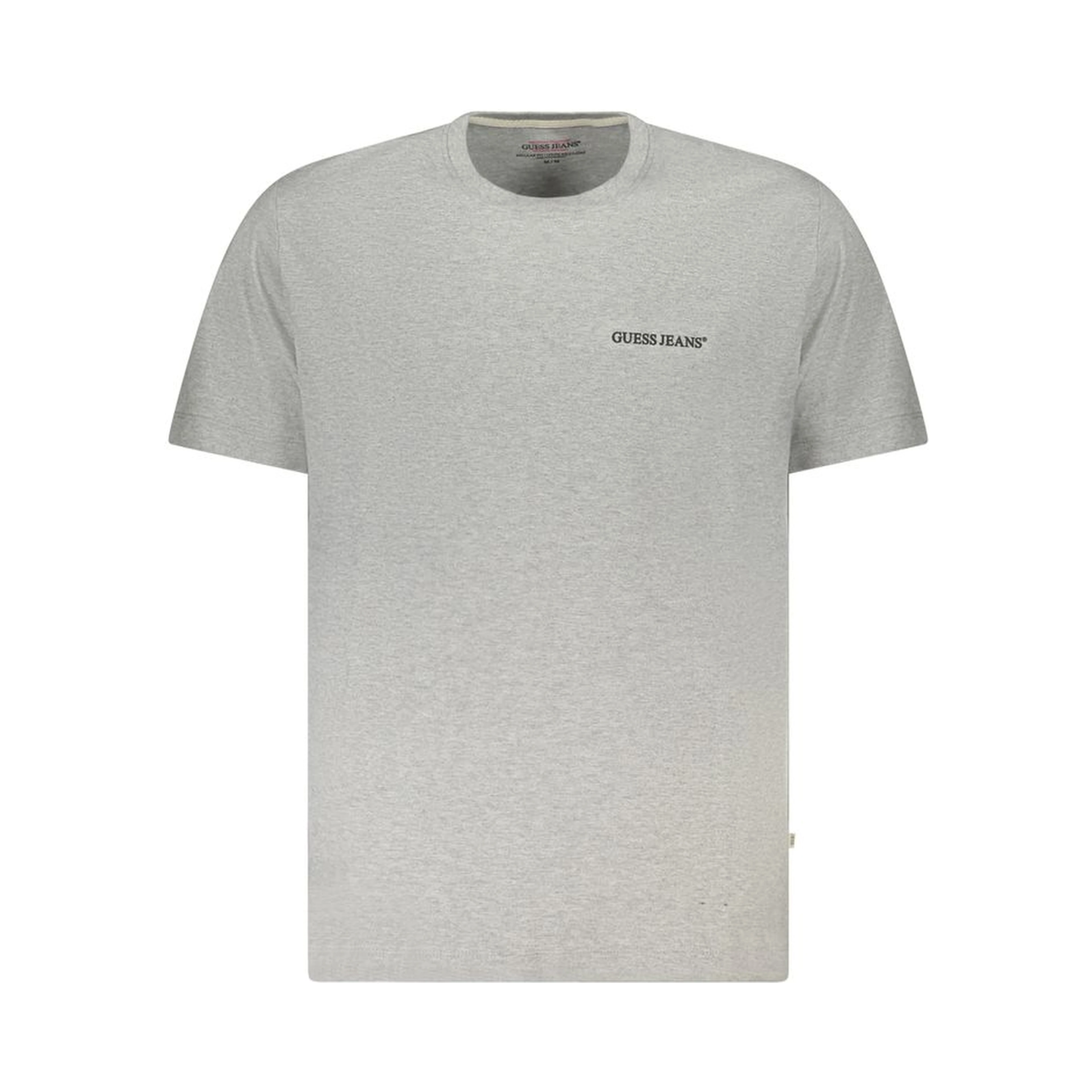Gray Cotton Men T-Shirt