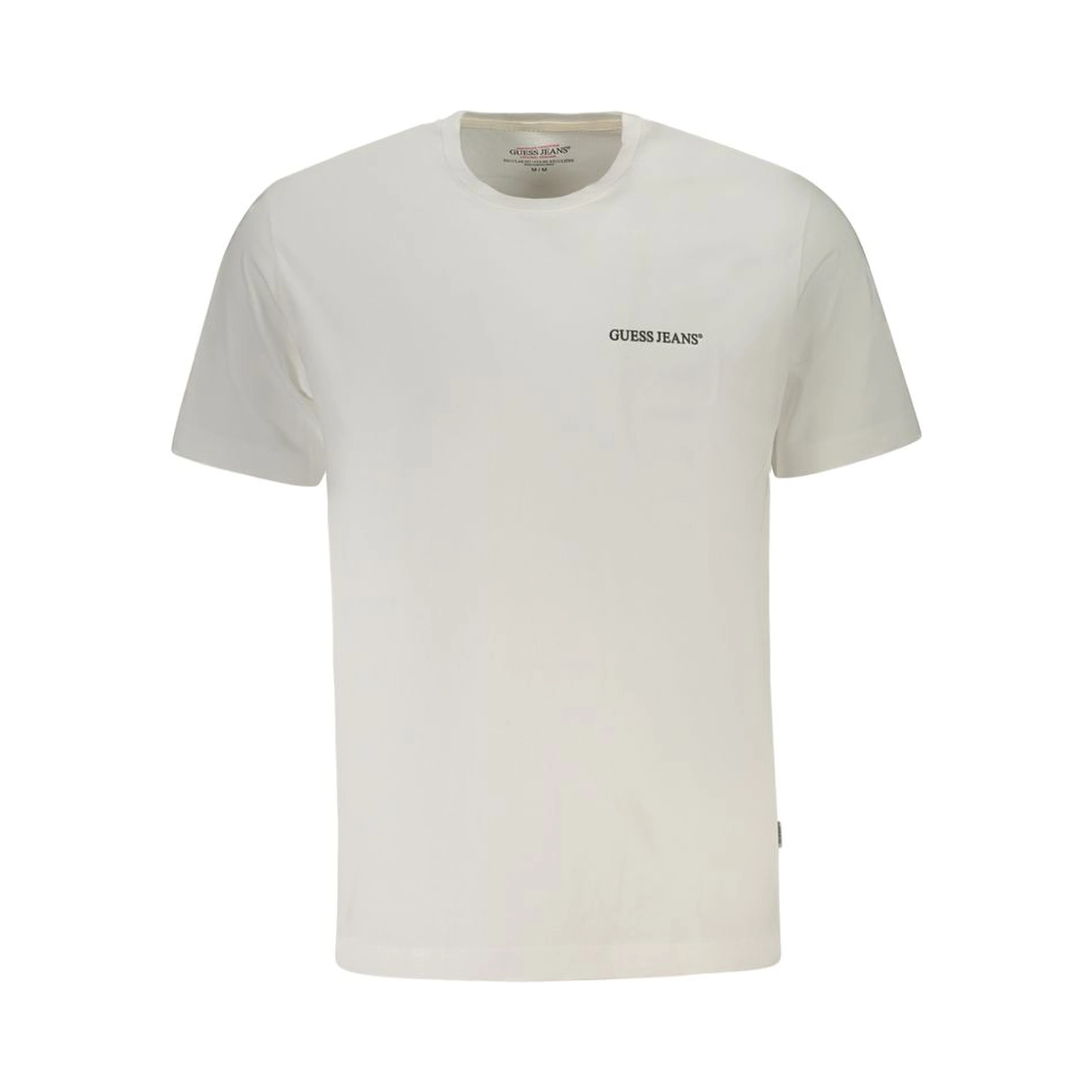 White Cotton Men T-Shirt