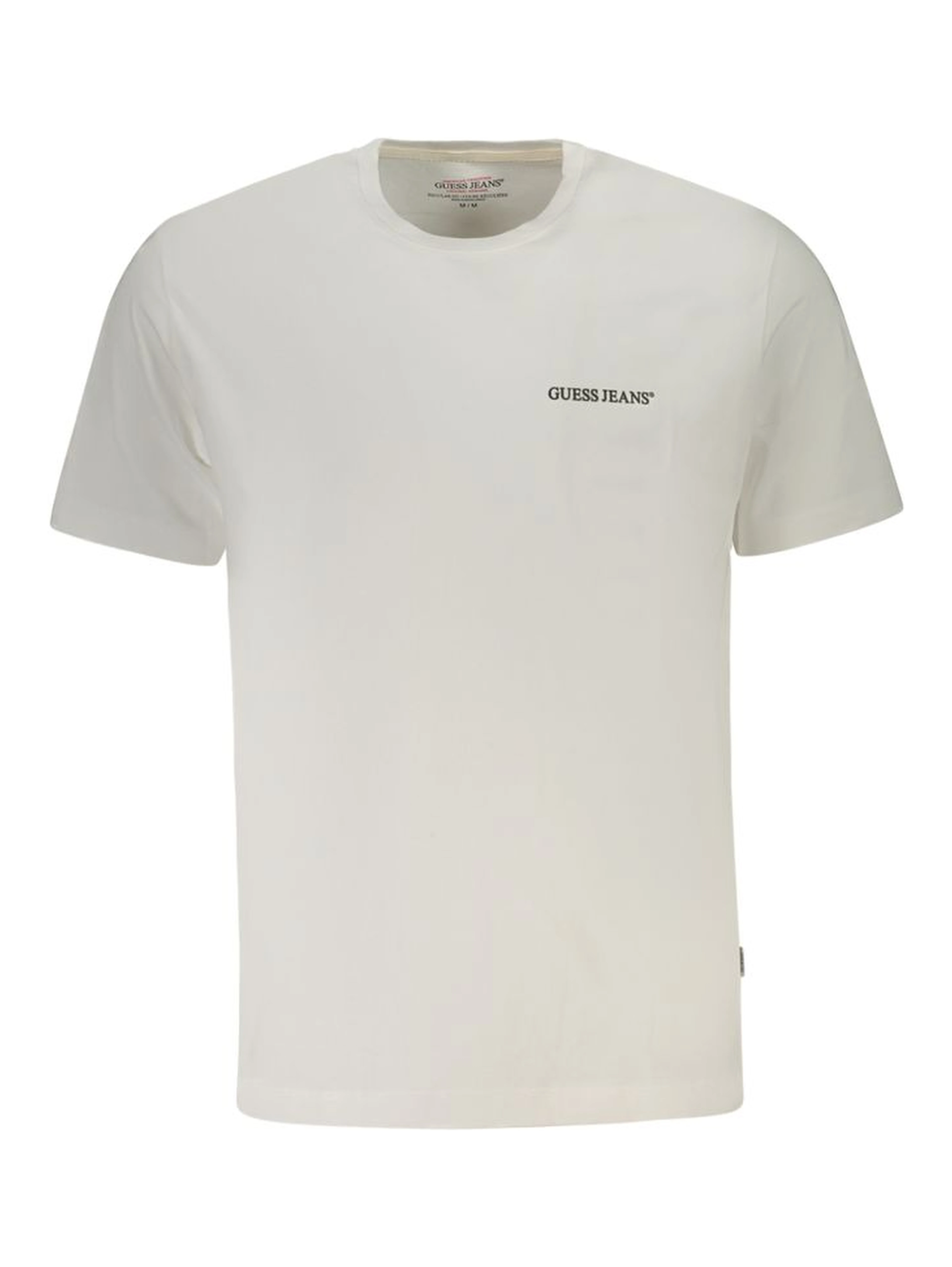 White Cotton Men T-Shirt