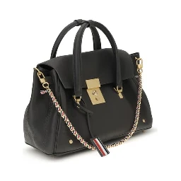 Gray Calf Leather Bos Taurus Handbag