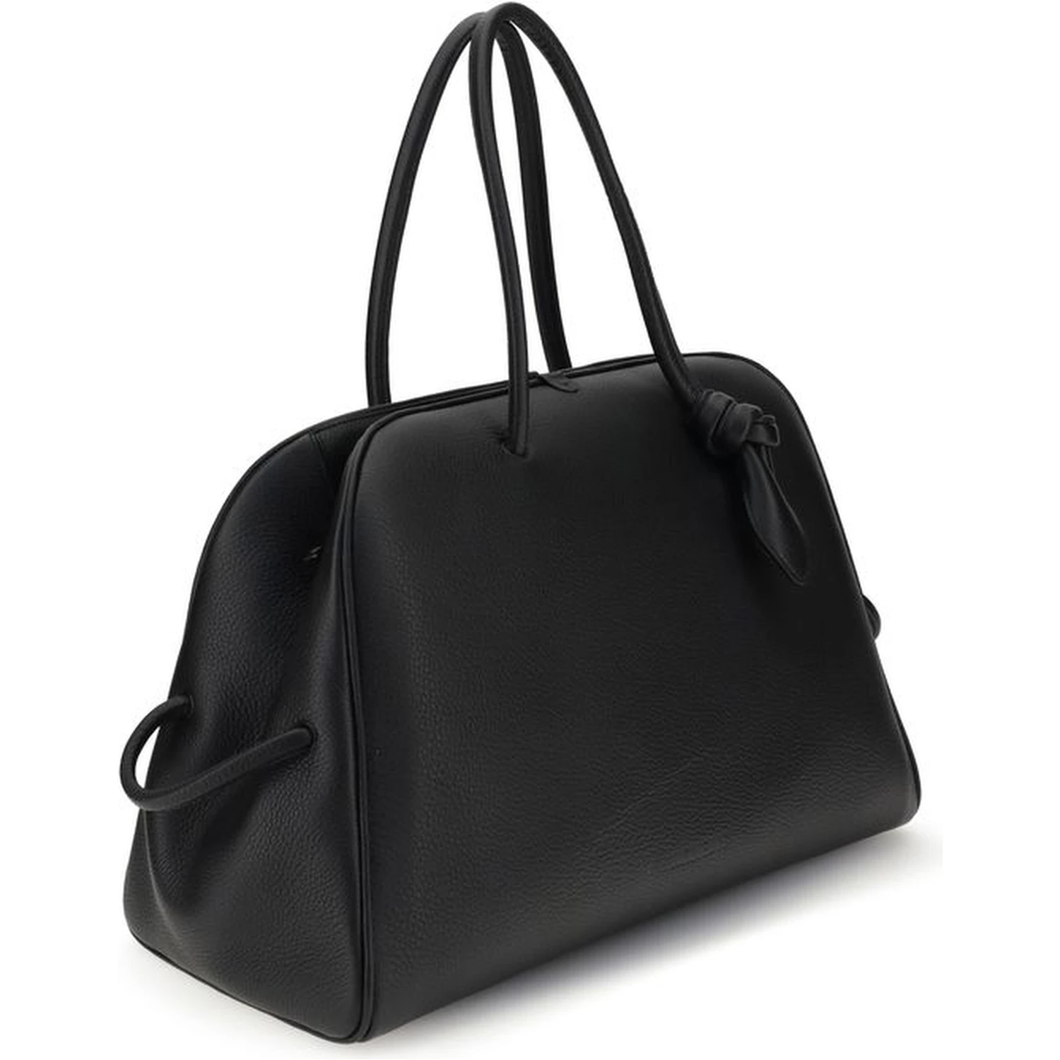 Black Calf Leather Bos Taurus Handbag