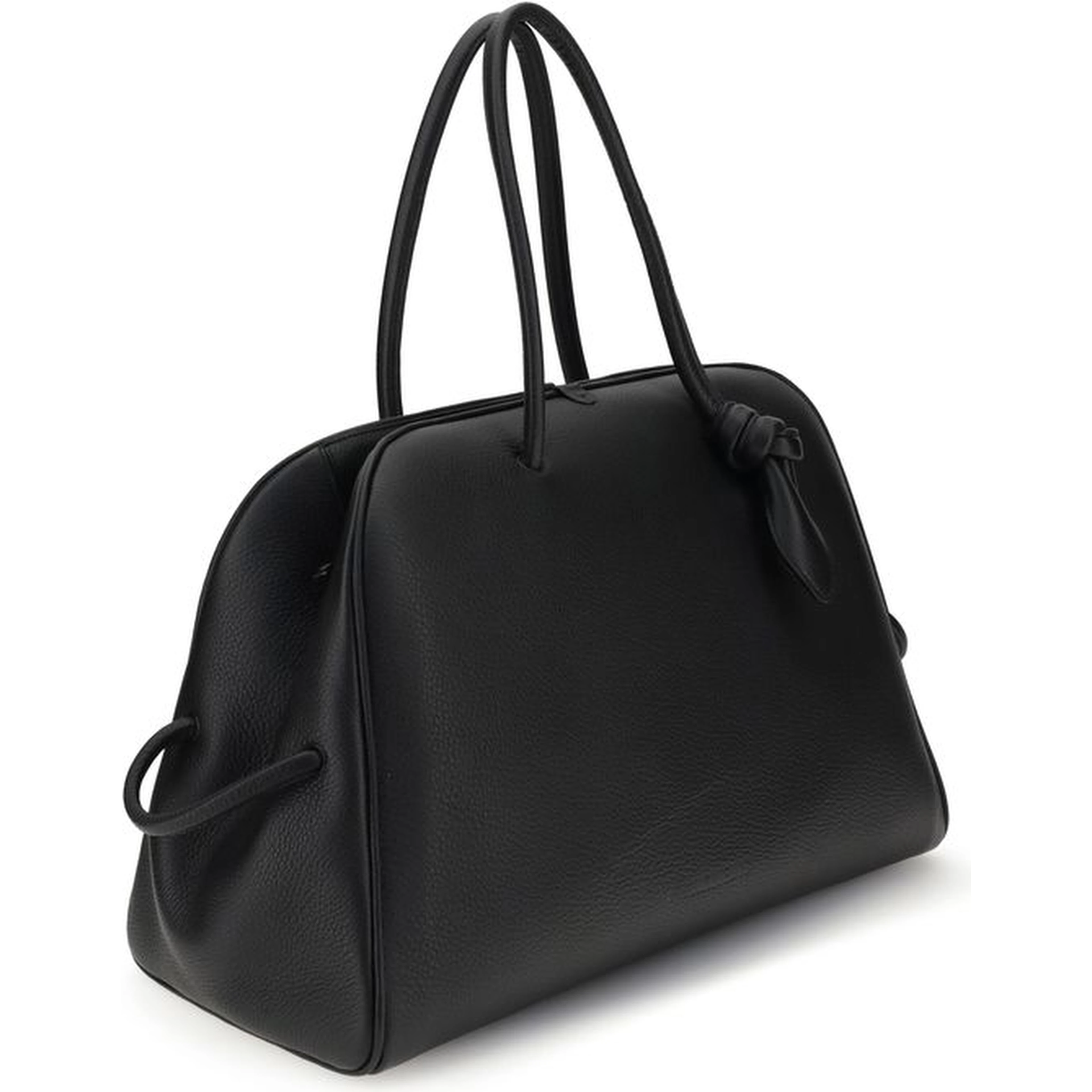 Black Calf Leather Bos Taurus Handbag