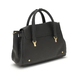 Gray Calf Leather Bos Taurus Handbag
