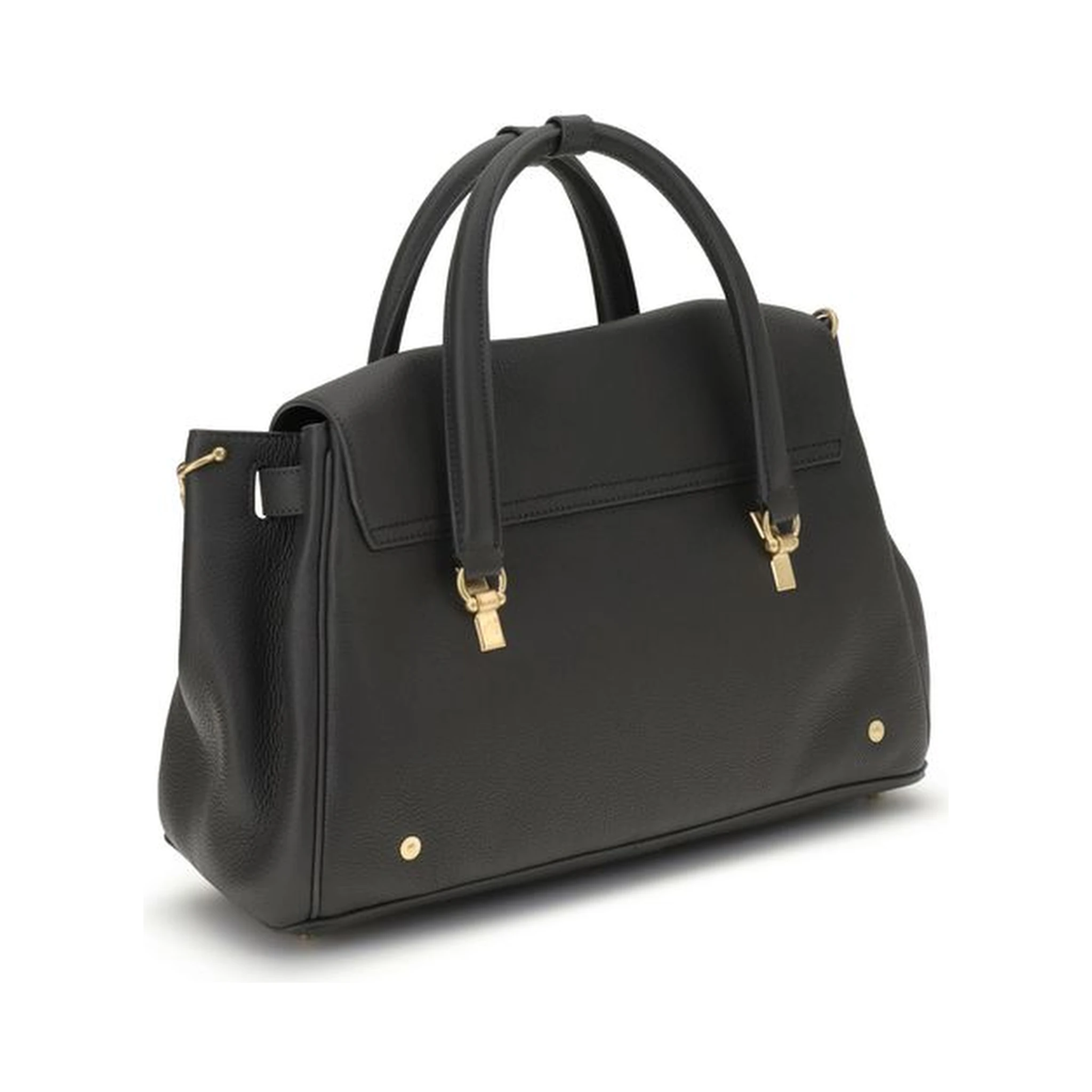 Gray Calf Leather Bos Taurus Handbag