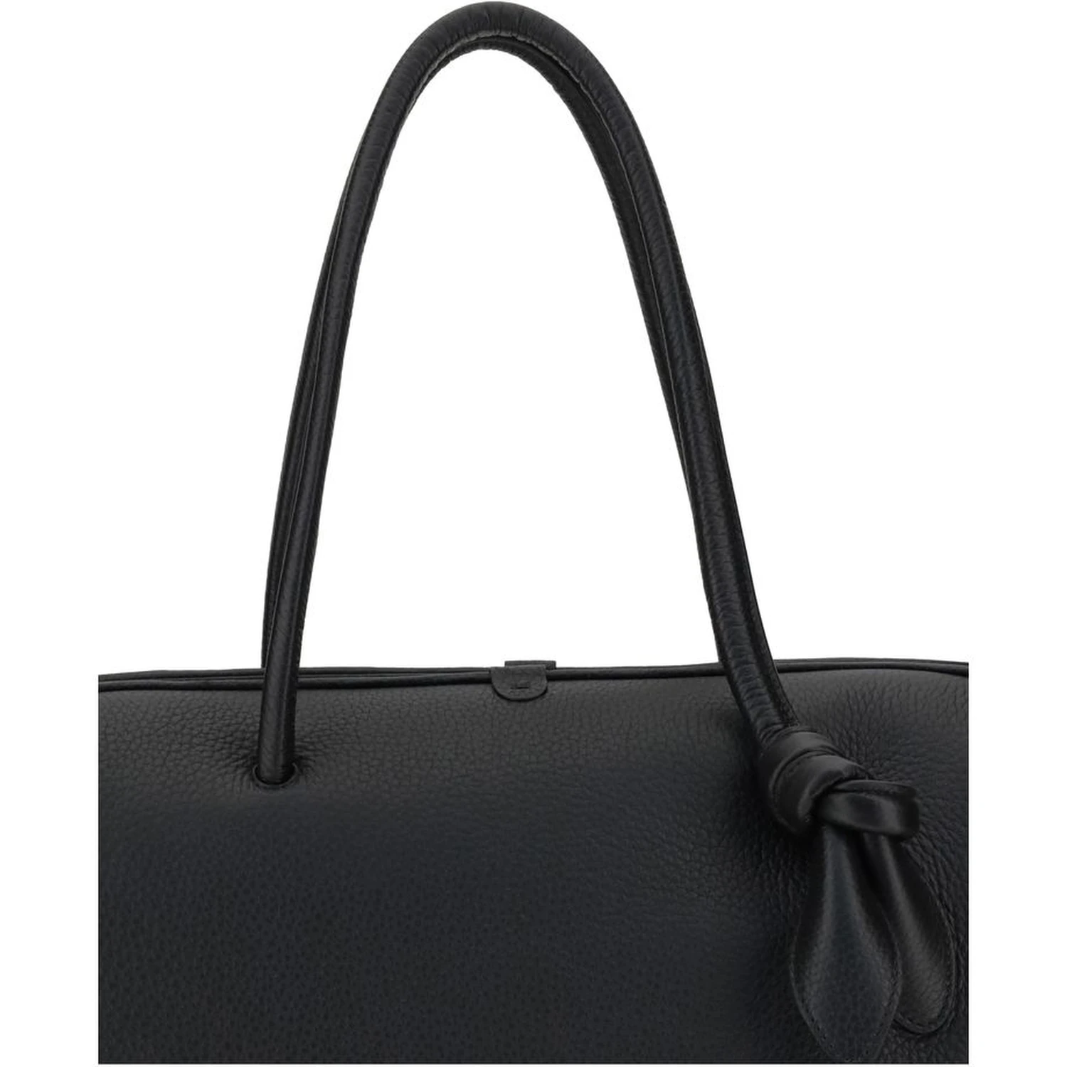 Black Calf Leather Bos Taurus Handbag