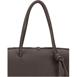 Brown Calf Leather Bos Taurus Handbag