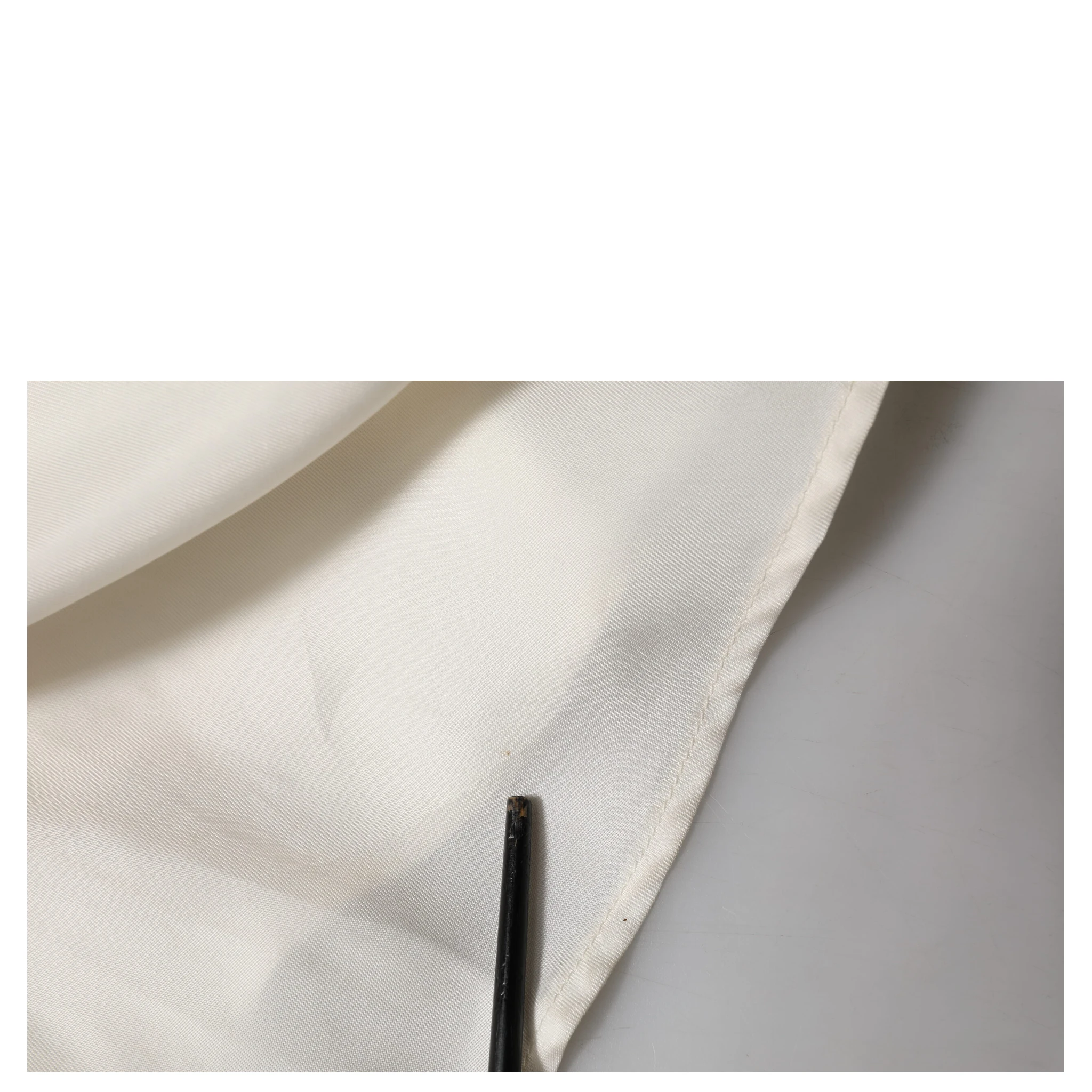 Ivory White Sleeveless Maxi Cupro Viscose Dress