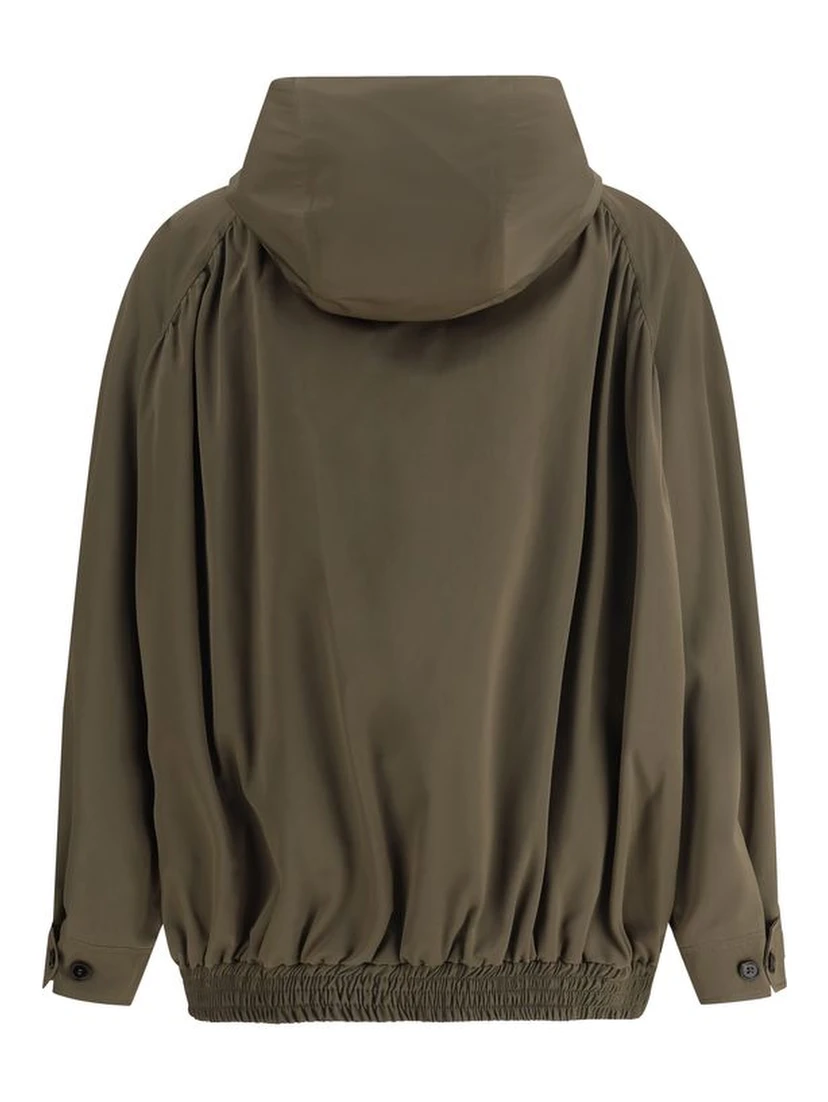Bicolor Polyester Bomber