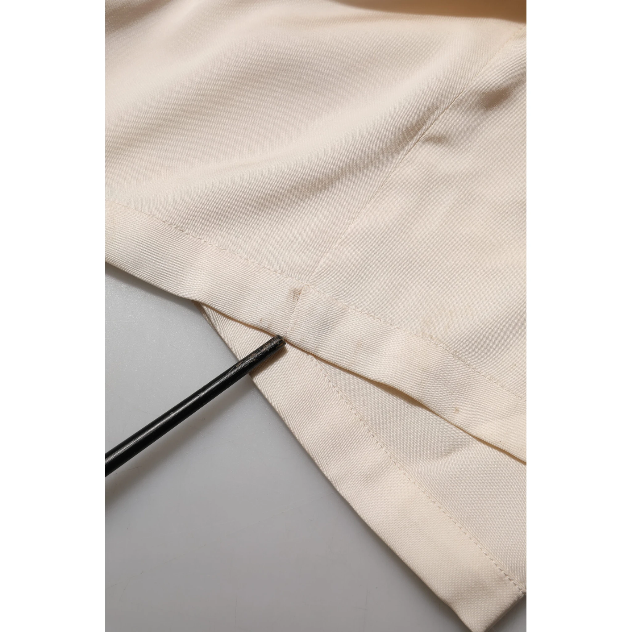 Beige Viscose Pleated Sleeveless Long Maxi Dress