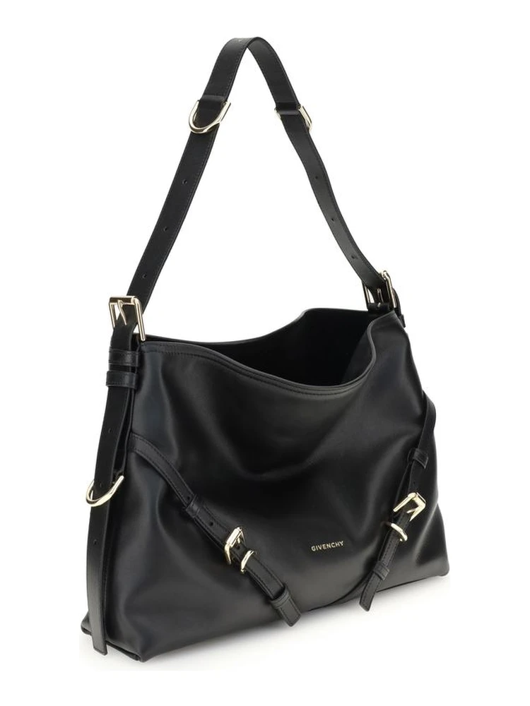 Black Calf Leather Bos Taurus Shoulder Bag alternative