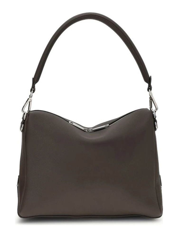 Brown Calf Leather Bos Taurus Shoulder Bag