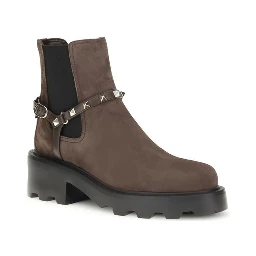 Brown Calf Leather Bos Taurus Chelsea Boots