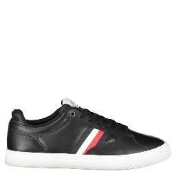 Black Leather Men Sneaker