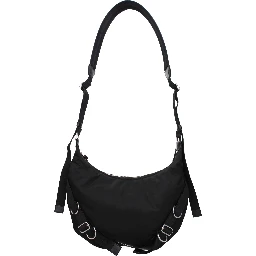 Black Nylon Crossbody Bag