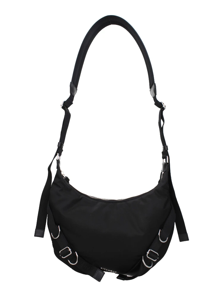 Black Nylon Crossbody Bag