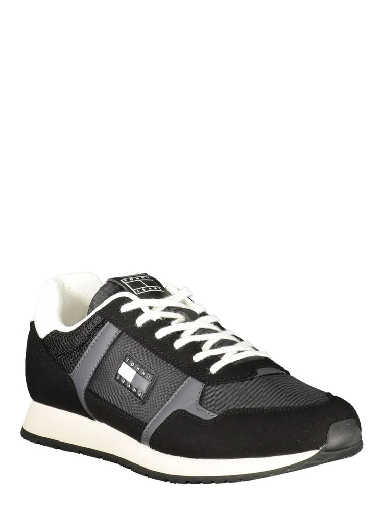 Black Polyester Men Sneaker alternative