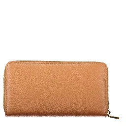Brown Leather Women Wallet