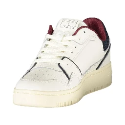 White Leather Men Sneaker