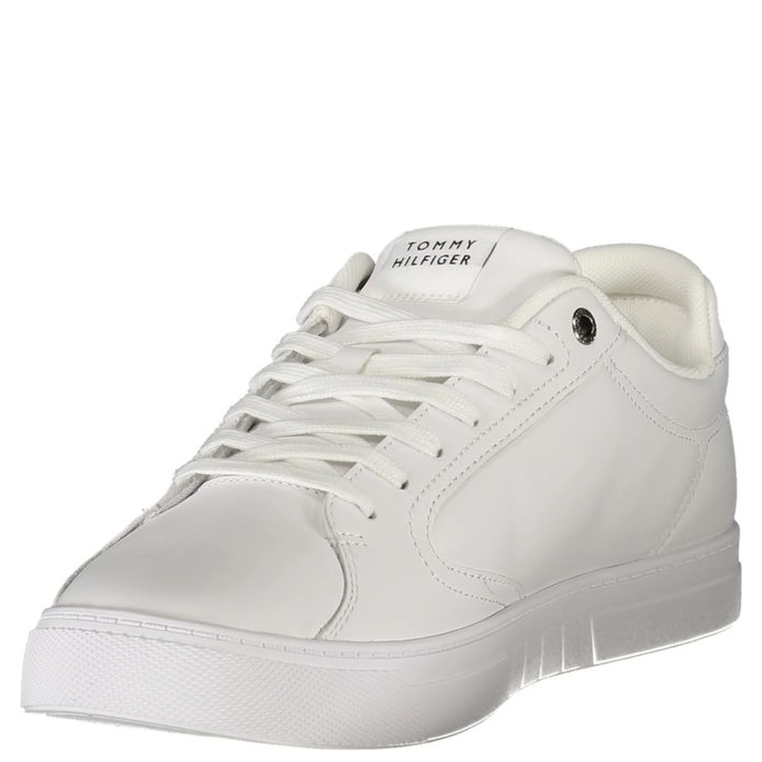 White Leather Men Sneaker