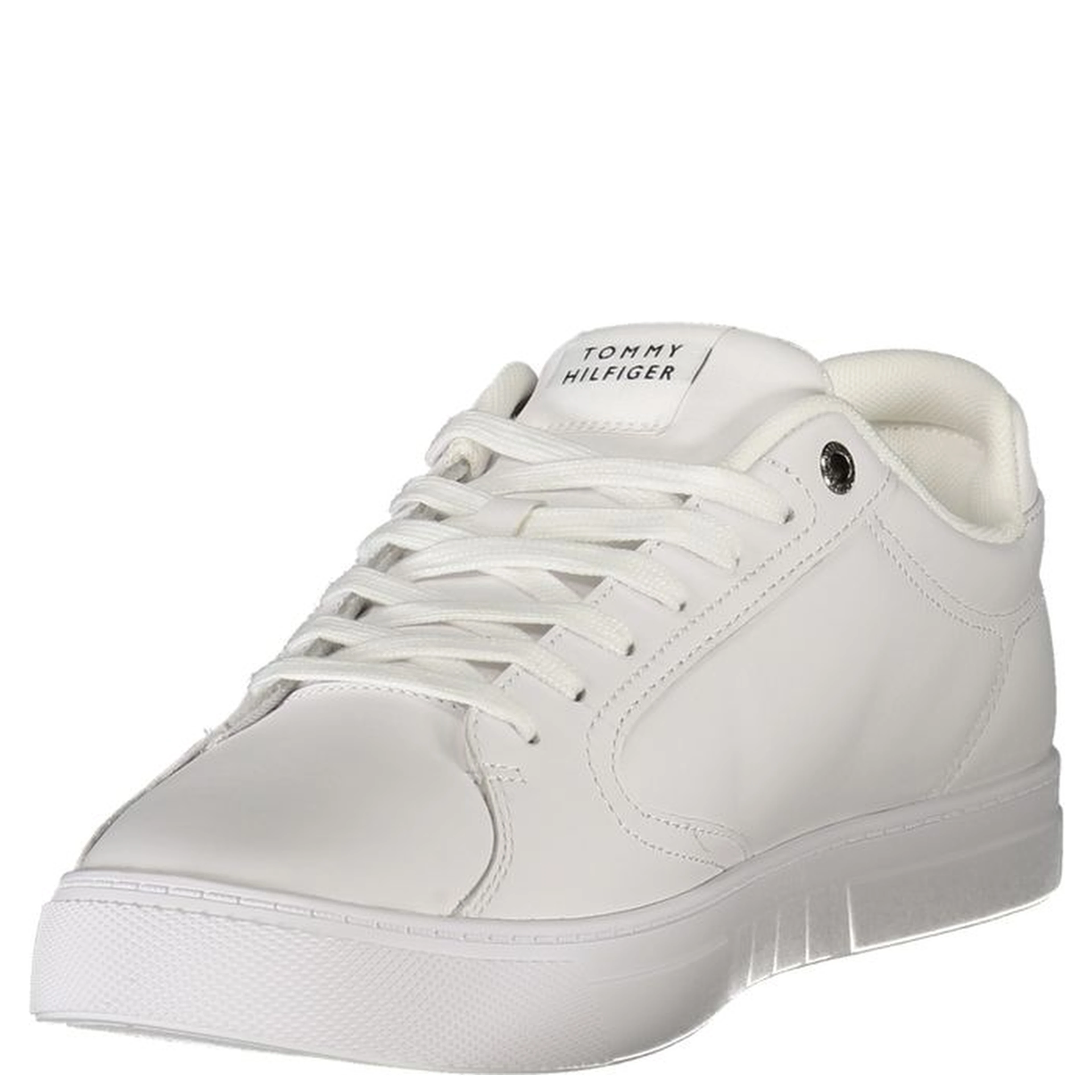 White Leather Men Sneaker