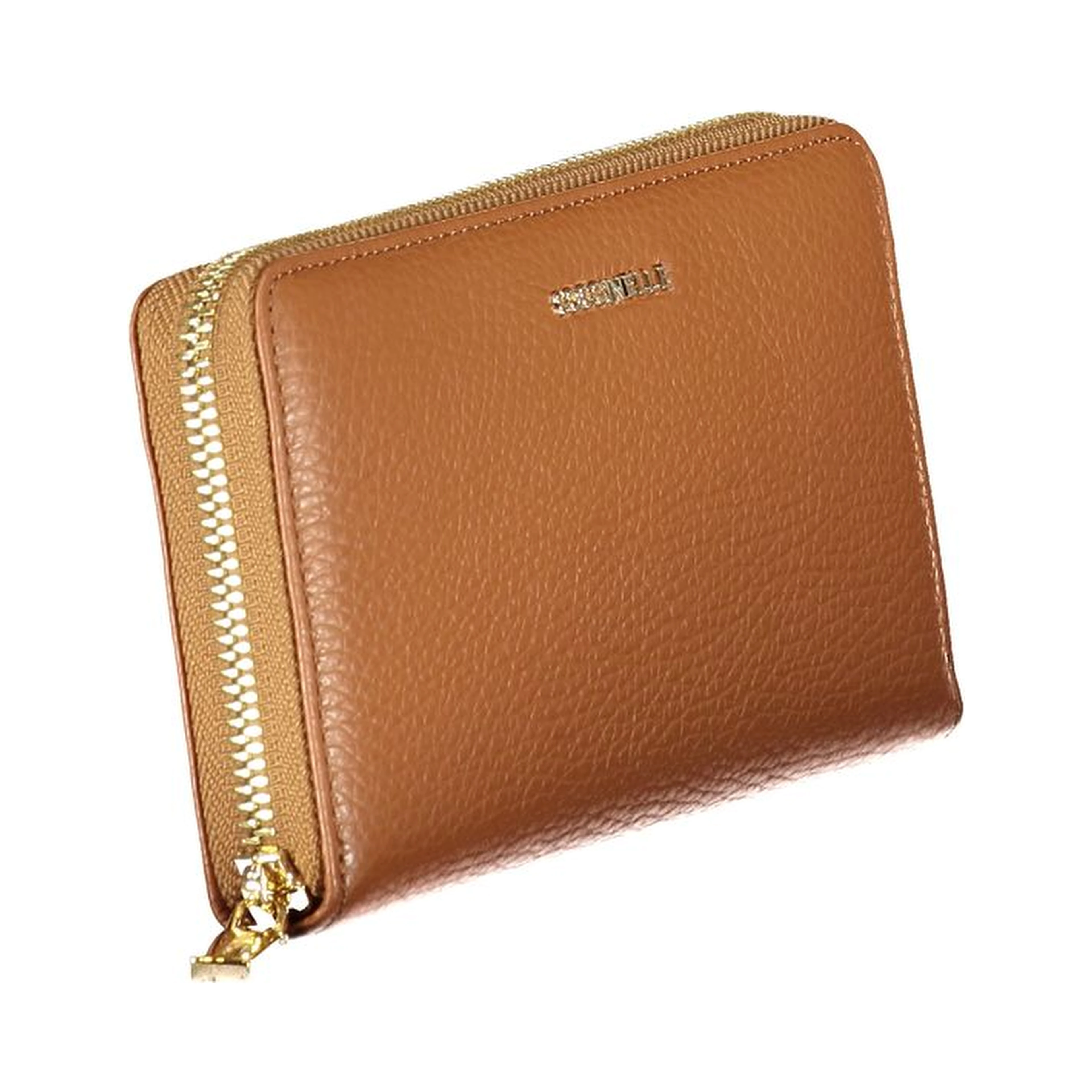 Brown Leather Women Wallet