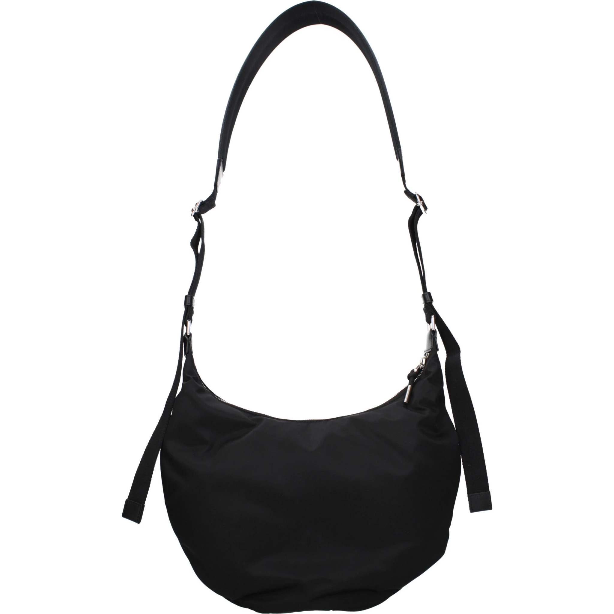 Black Nylon Crossbody Bag