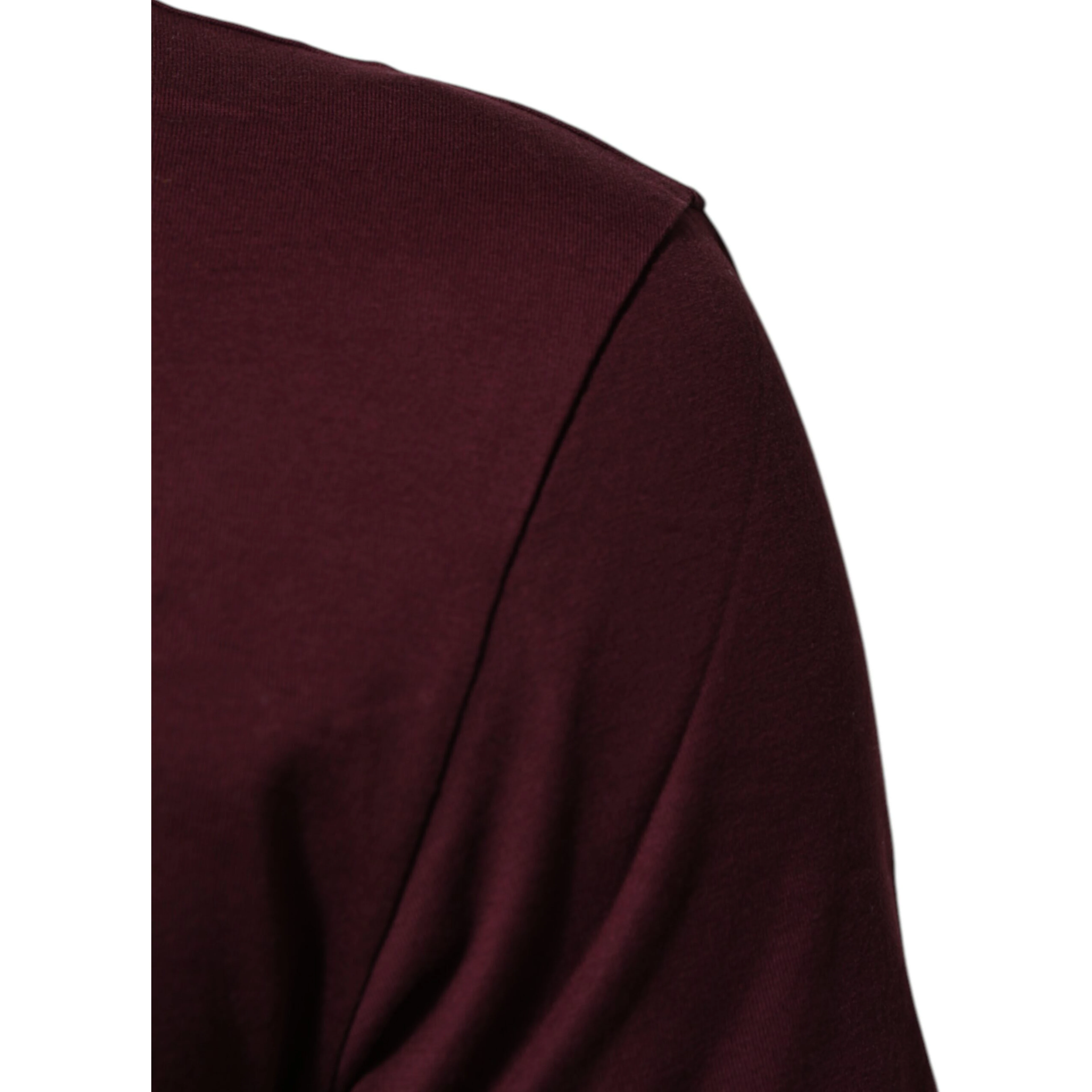 Burgundy Cotton DG Super King Logo T-Shirt