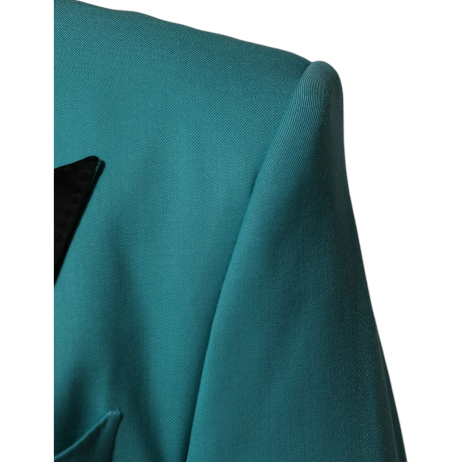Cyan 3 Piece Wool Silk Blend Suit SICILIA