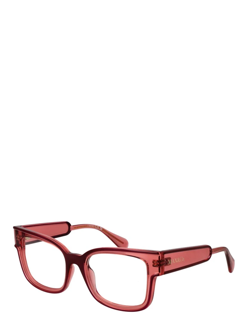 Red Stainless Steel Glasses (Frames)